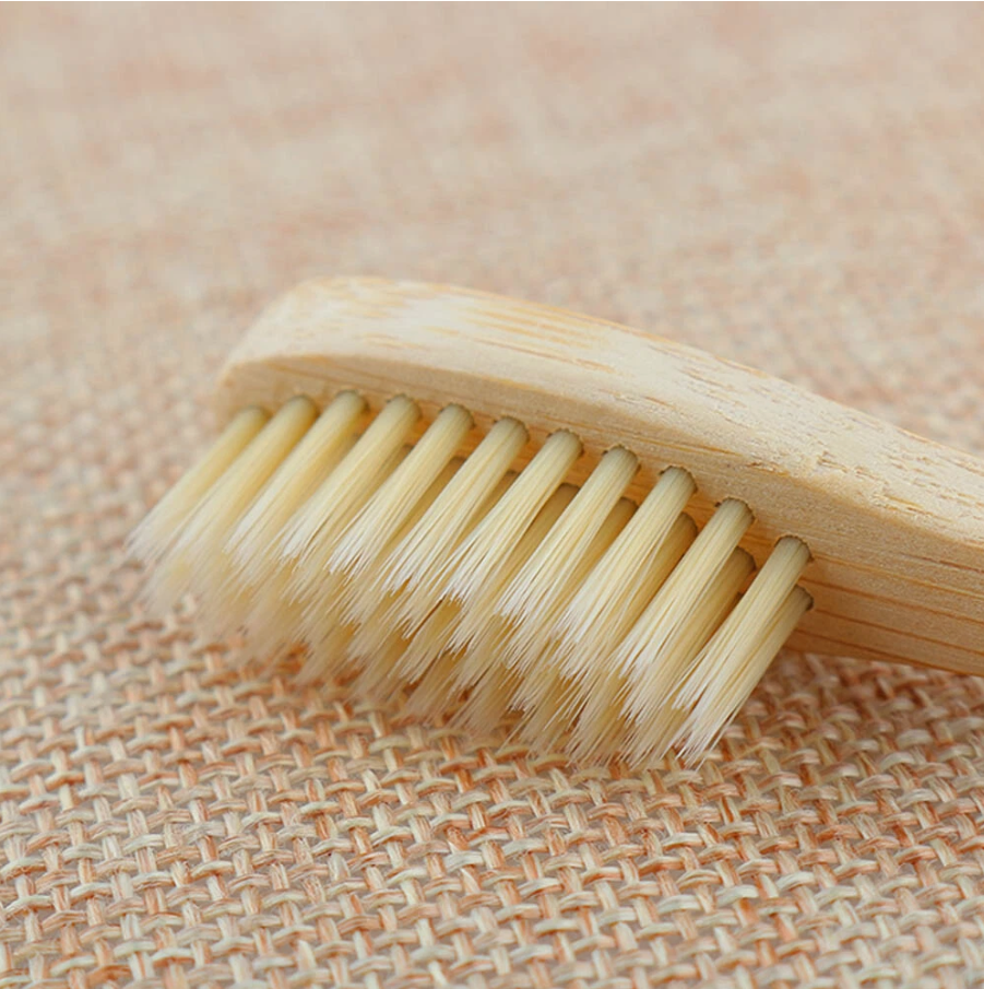 Bamboo Toothbrush 2 Adult and 2 Kids - Soft Bristles (Pack of 4)