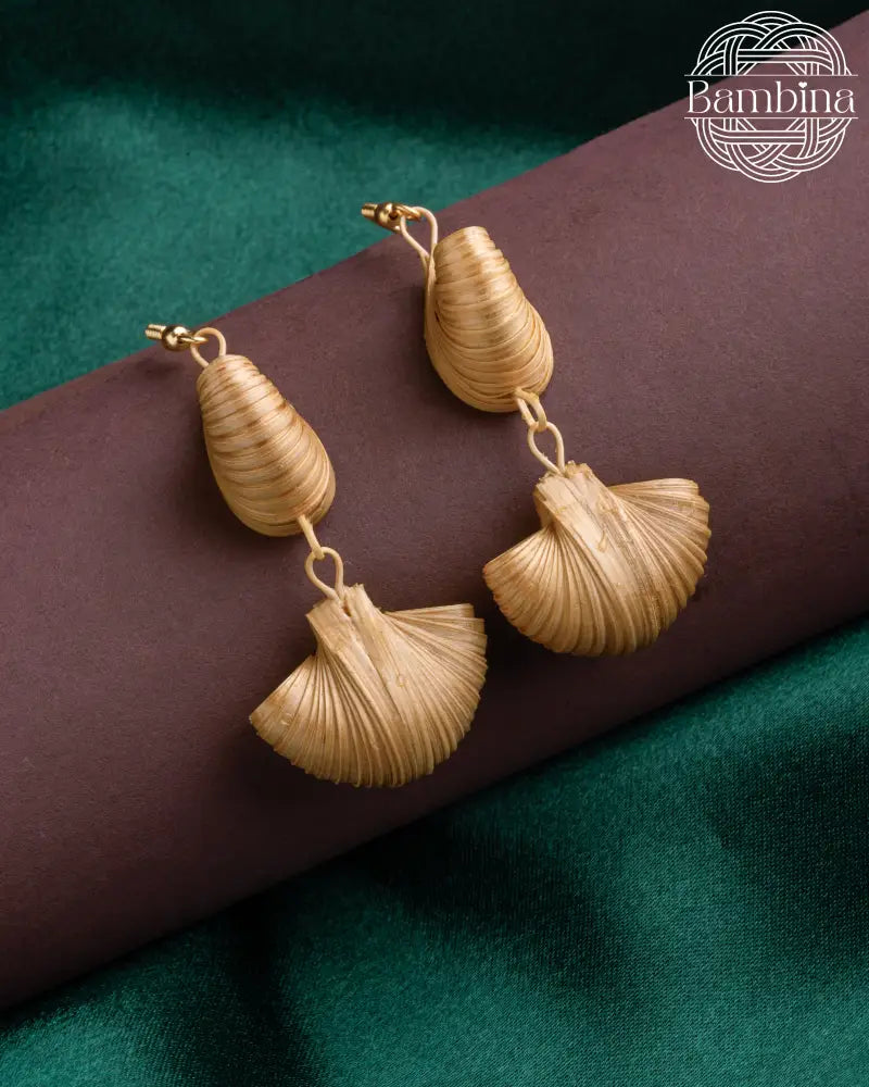 Double Layer Shell Earrings