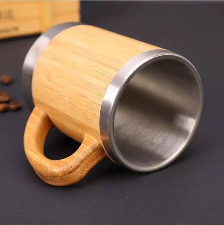 Bamboo Coffee Mug (Pack of 4)