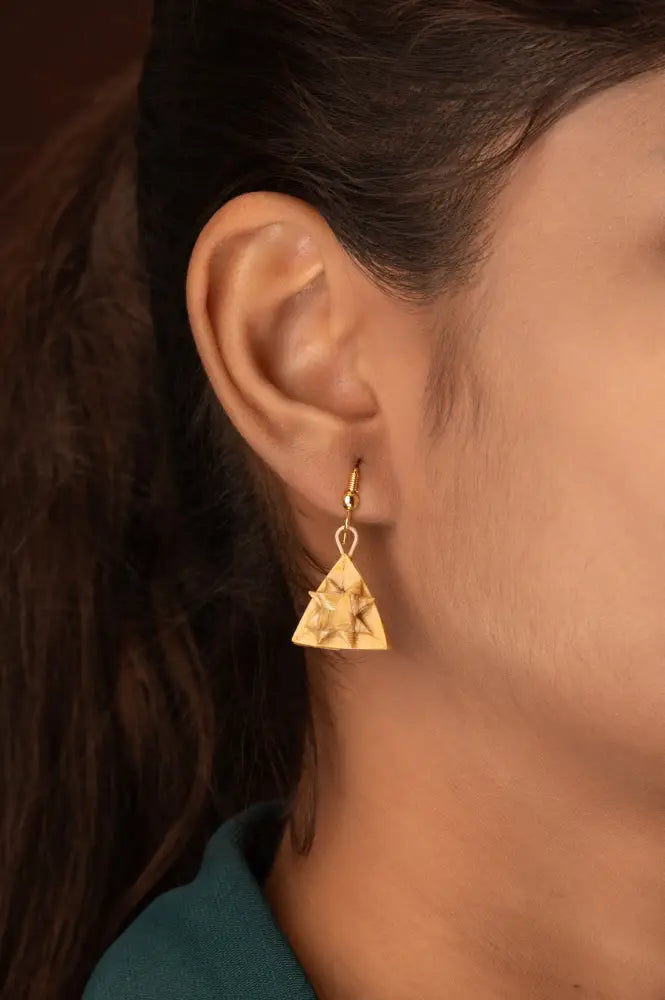 Juhi Triangle Earrings