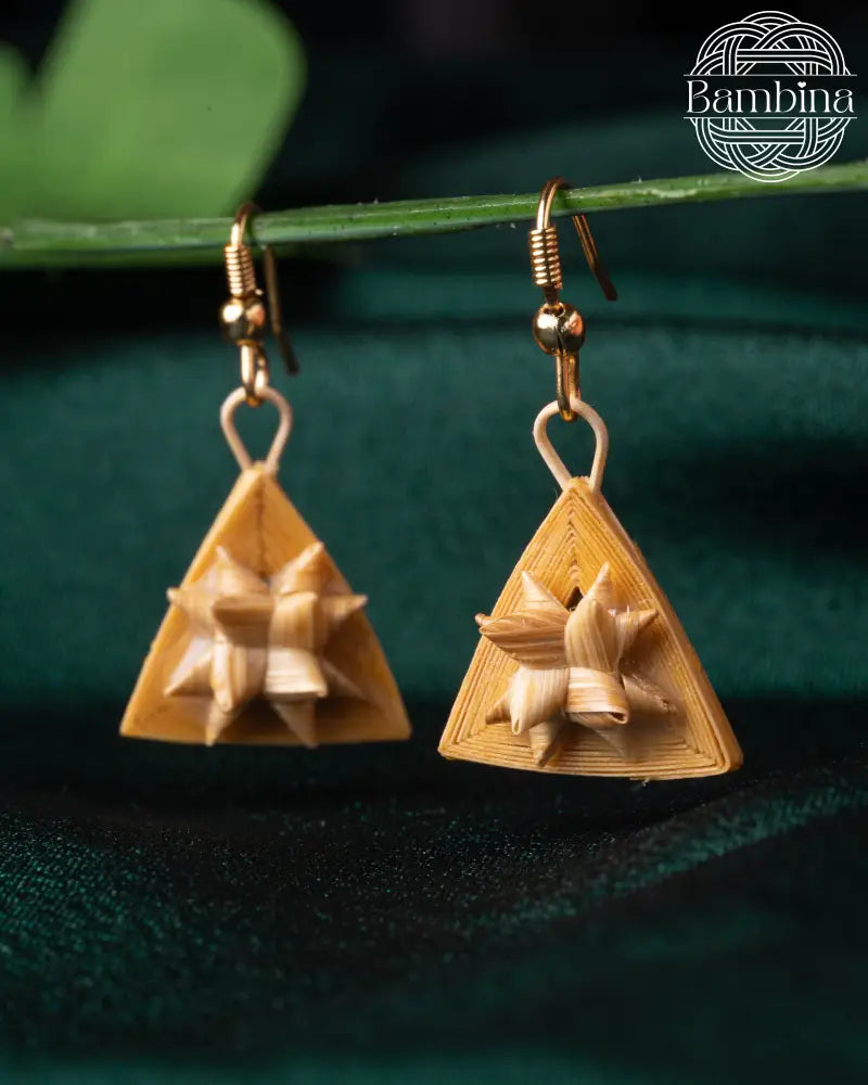 Juhi Triangle Earrings