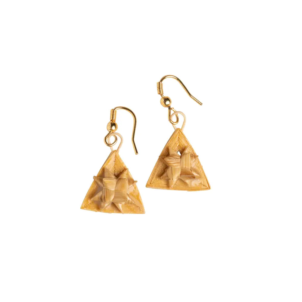 Juhi Triangle Earrings