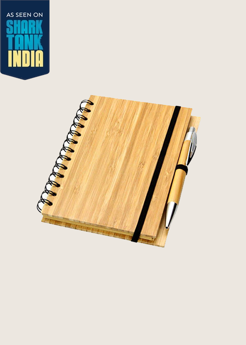 Bamboo Notepad with Pen