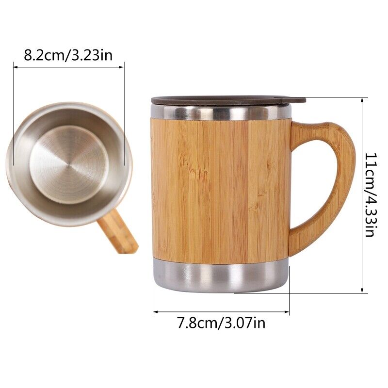 Bamboo Thermos Coffee Mug | Bamboo India