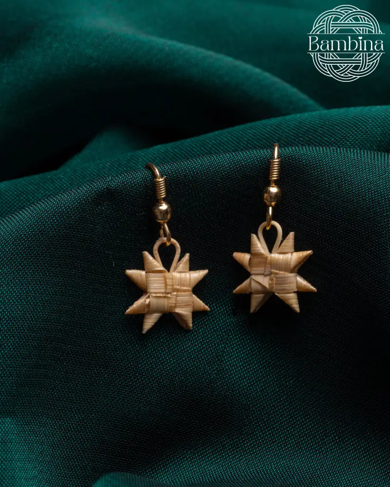 Single Flat Star Earrings