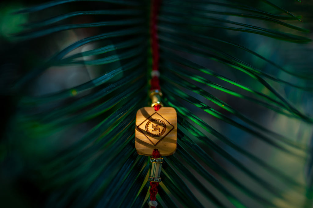 Bamboo India Handmade Bamboo Rakhi - Celebrate Raksha Bandhan