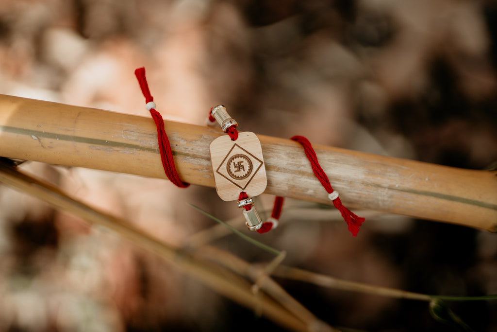 Bamboo India Handmade Bamboo Rakhi - Celebrate Raksha Bandhan