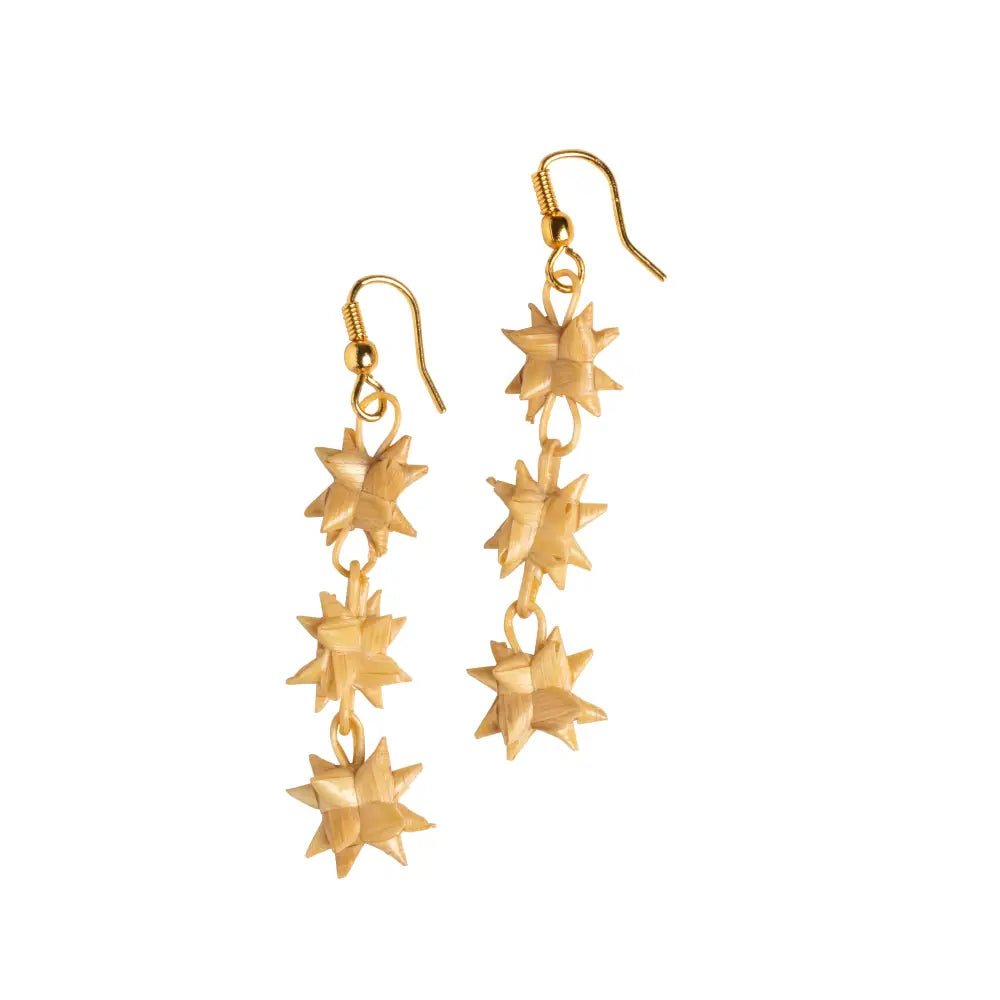 Triple Layer Juhi Earrings