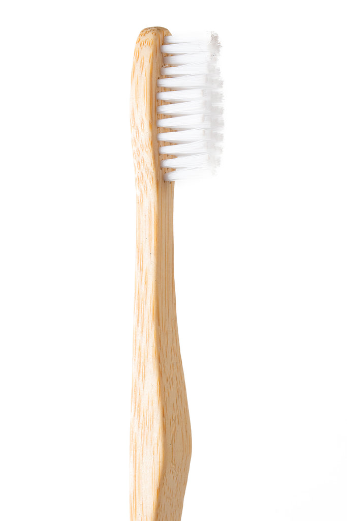 Bamboo Toothbrush (Pack of 2) with tongue cleaner